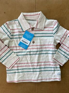 Rugged Butts Terracotta Polo 18-24M NWT